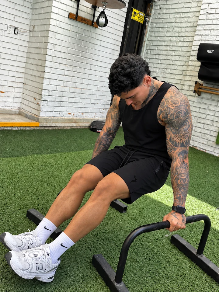 Pantaloneta Escuba negro, talla S — Cervo Sport, ropa deportiva de hombre