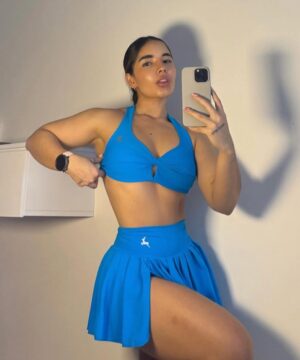 FALDA PLIZADA