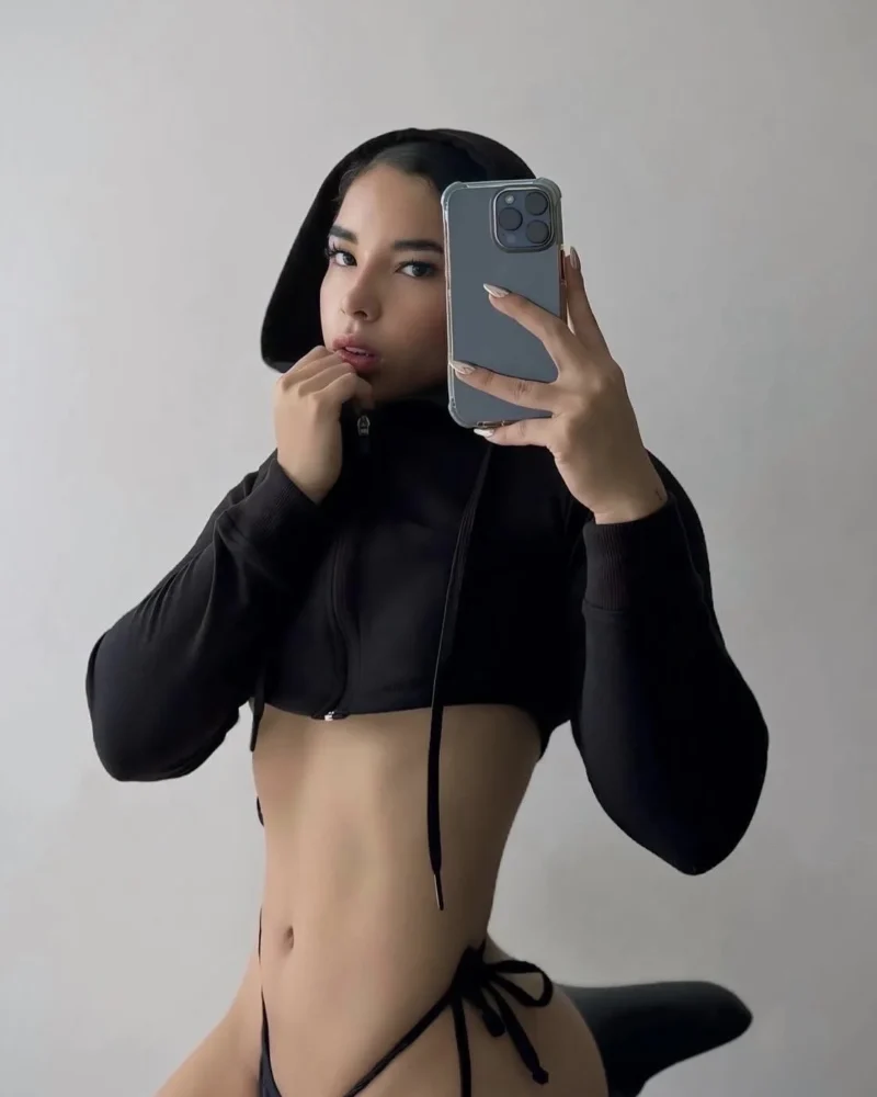 Hoodie Crop Top