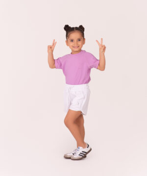 CROP TOP LICRADO NIÑA