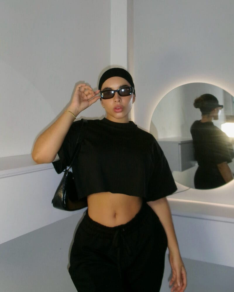 Crop top Oversize Lusso