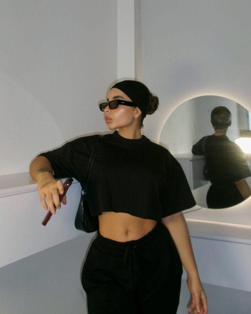 Crop top Oversize Lusso