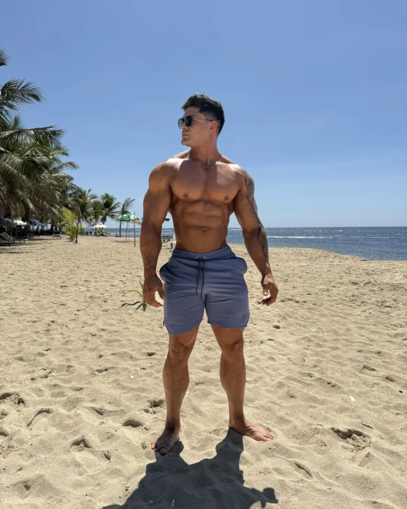 Pantaloneta Malla Running Hombre