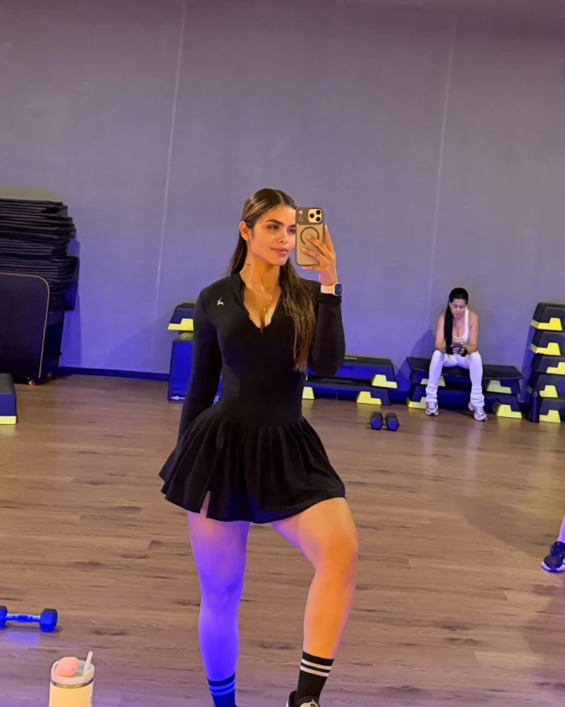 Vestido Esbelta Manga Larga