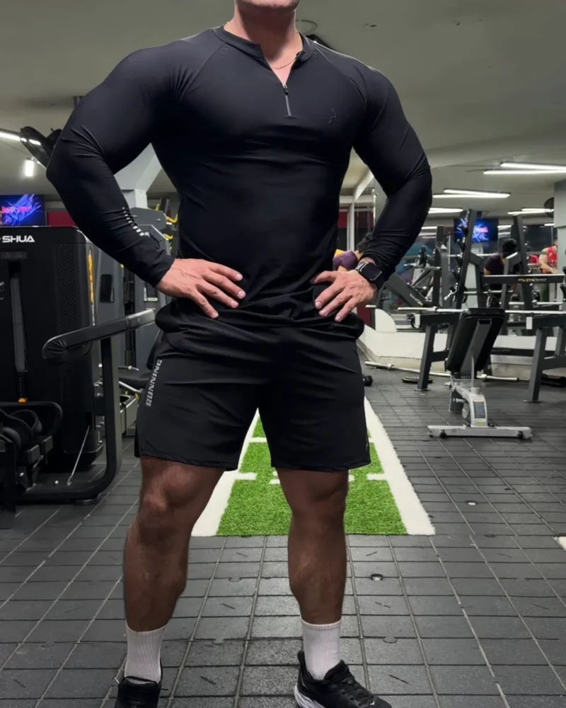 Camiseta Manga Larga Cremallera