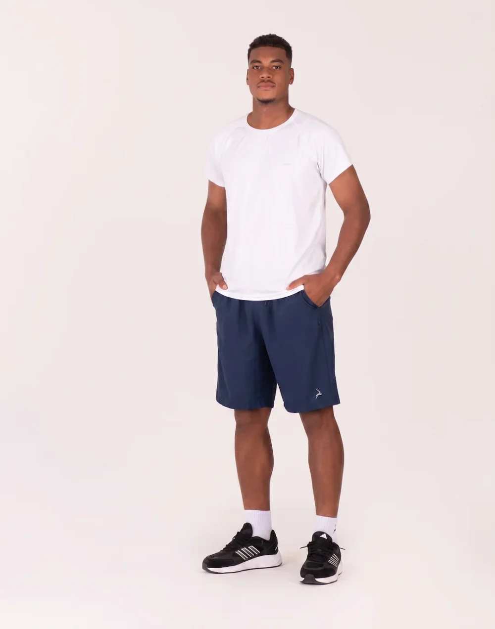 Pantaloneta Escuba azul oscuro, talla L — Cervo Sport, ropa deportiva de hombre
