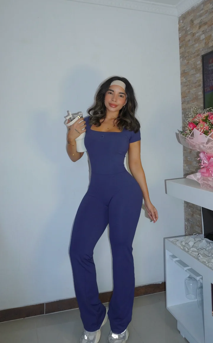 Enterizo Gym Girls Manga Corta — Cervo Sport, ropa deportiva de enterizos