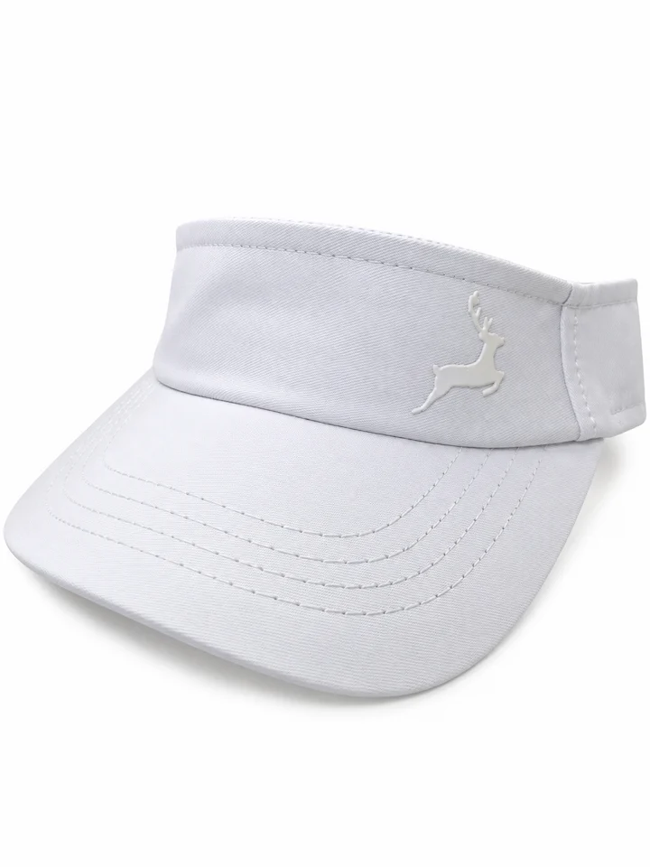 Visera Cervo blanco, talla única — Cervo Sport, ropa deportiva de accesorios
