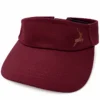 Visera Cervo vinotinto, talla única — Cervo Sport, ropa deportiva de accesorios