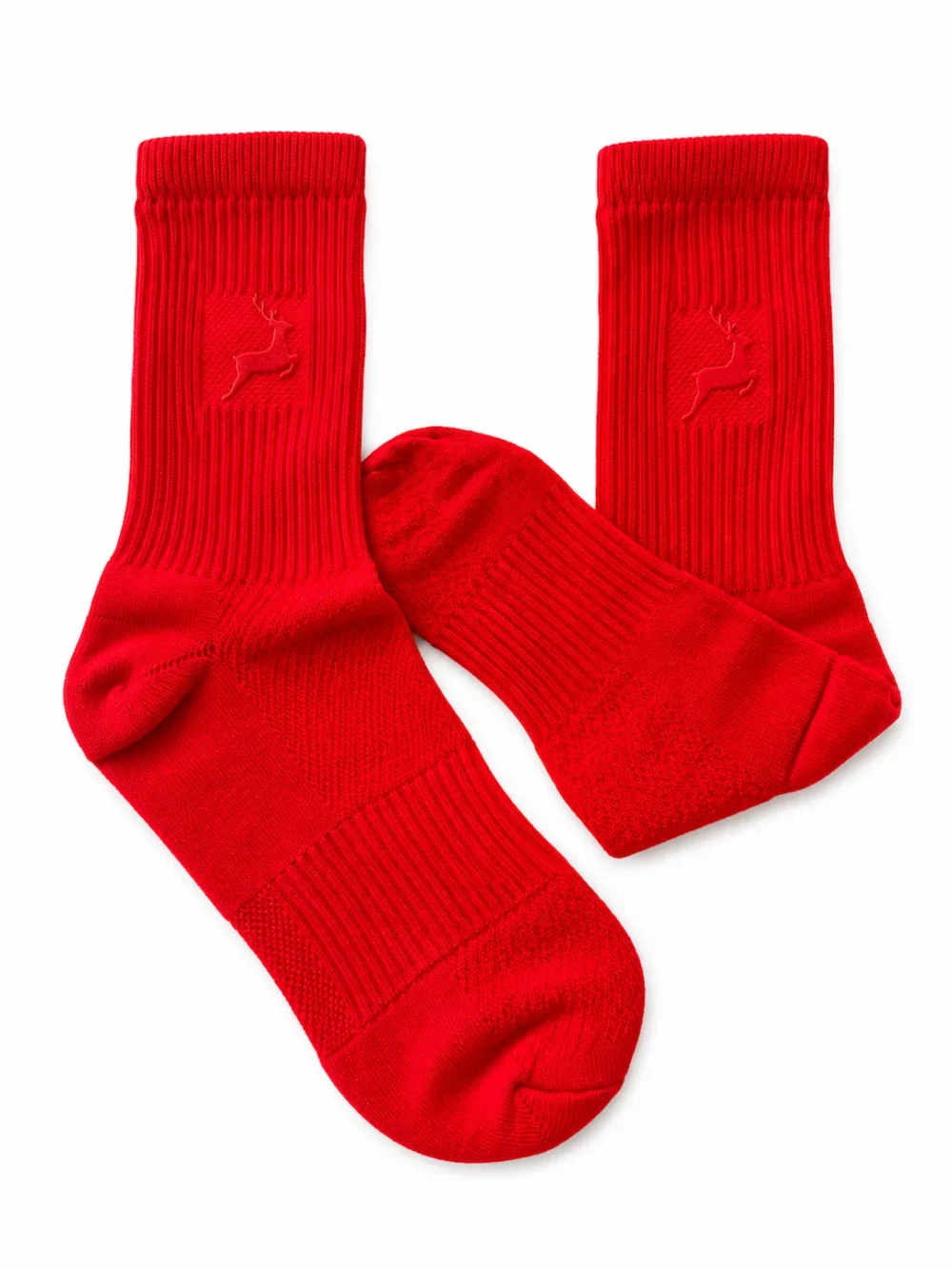 Medias Cervo rojo, talla 2/4 — Cervo Sport, ropa deportiva de unisex