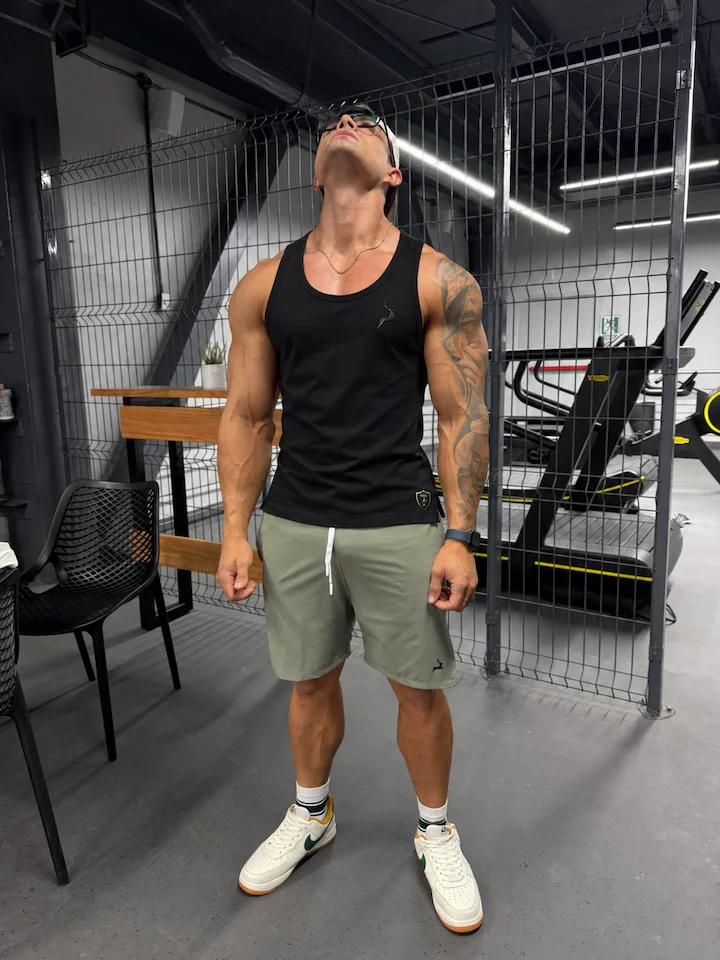 Esqueleto Athletic negro, talla L — Cervo Sport, ropa deportiva de esqueletos