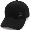 Gorra Cervo negro, talla única — Cervo Sport, ropa deportiva de accesorios